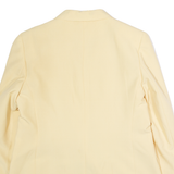 LINEA Womens Blazer Jacket Yellow UK 16