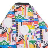 PUMA Mens Windbreaker Jacket Pink Crazy Pattern M