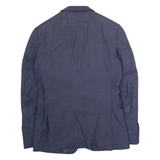 BURBERRY Mens Blazer Jacket Blue Wool M