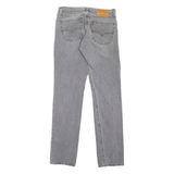 LEVI'S 511 BIG E Jeans Mens Grey Slim Straight W31 L34