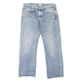 LEVI'S 501 Jeans Mens Blue Regular Straight Stone Wash W32 L26