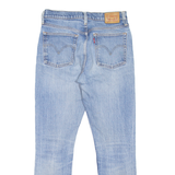 LEVI'S 501S Jeans Distressed Womens Blue Skinny Straight Stone Wash W27 L27