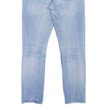 LEVI'S 501S Jeans Distressed Womens Blue Skinny Straight Stone Wash W27 L27