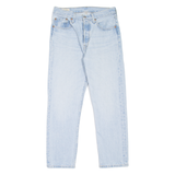 LEVI'S 501 BIG E Jeans Womens Blue Regular Straight Stone Wash W28 L25