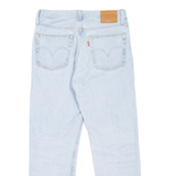 LEVI'S 501 BIG E Jeans Womens Blue Regular Straight Stone Wash W28 L25