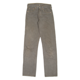 LEVI'S 501 MADE IN USA Jeans Womens Grey Regular Straight 90s W27 L32