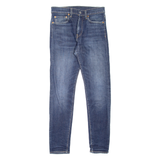 LEVI'S 512 Jeans Premium Mens Blue Slim Tapered Stone Wash W31 L32