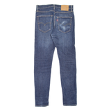 LEVI'S 512 Jeans Premium Mens Blue Slim Tapered Stone Wash W31 L32