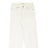 BARBOUR Womens Jeans Cream Regular Skinny W26 L28