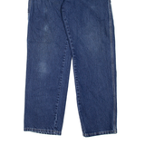 DICKIES Carpenter Workwear Womens Jeans Blue Relaxed Straight W26 L29