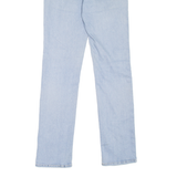 LEVI'S 724 High Rise BIG E Womens Jeans Blue Straight Stone Wash W28 L32