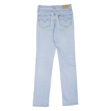 LEVI'S 724 High Rise BIG E Womens Jeans Blue Straight Stone Wash W28 L32