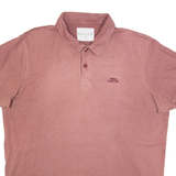 WEIRD FISH Mens Polo Shirt Red XL