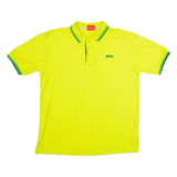SLAZENGER Mens Polo Shirt Yellow L