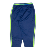 ADIDAS FC Schalke 04 Mens Track Pants Blue Tapered S W26 L30