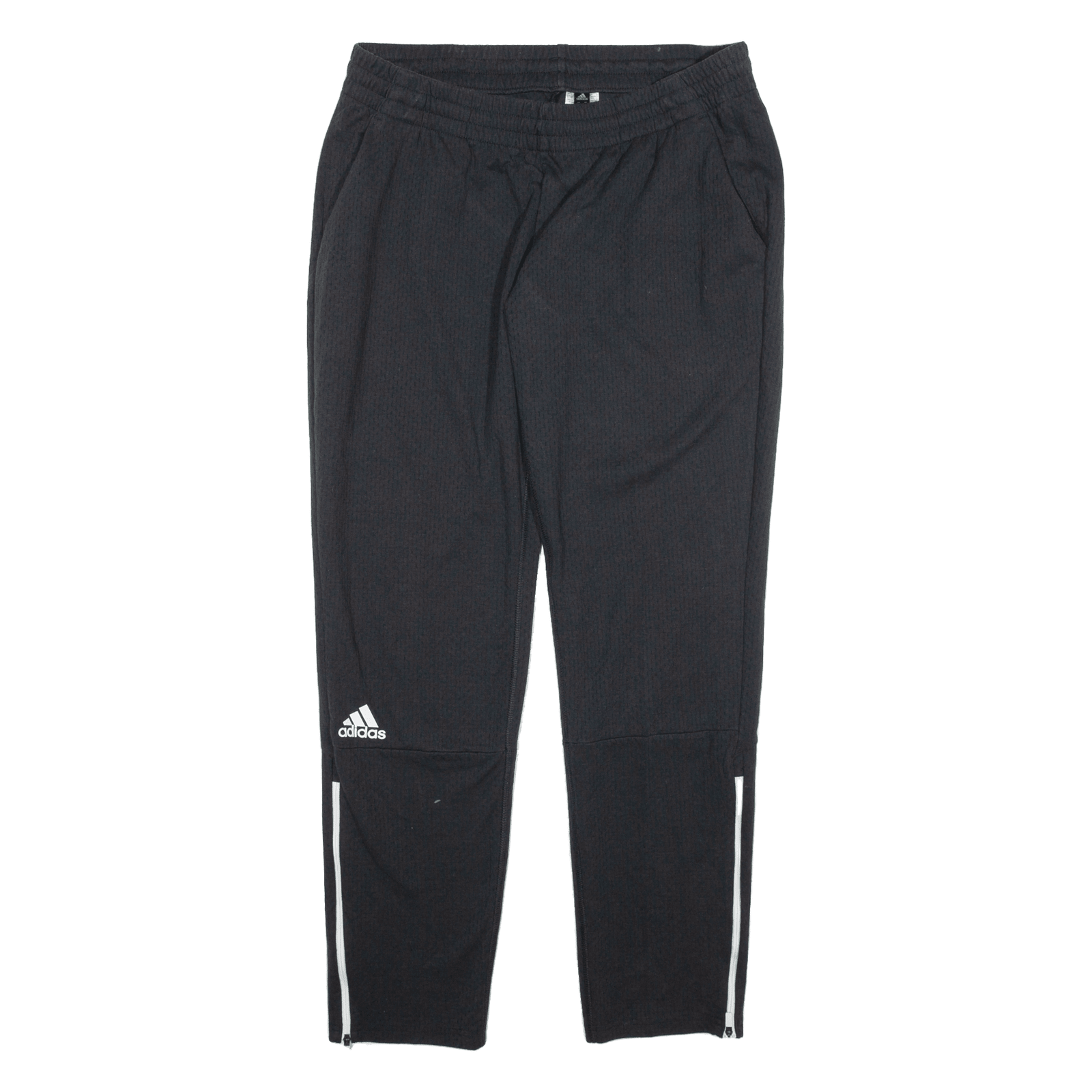 ADIDAS Boys Sweatpants Black Straight L W32 L31