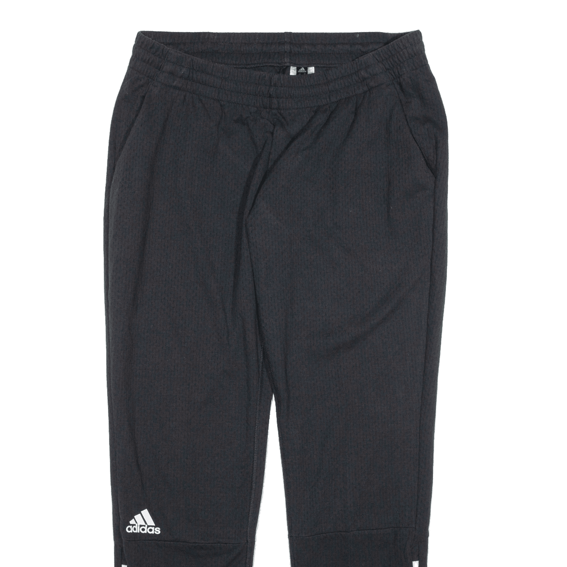 ADIDAS Boys Sweatpants Black Straight L W32 L31