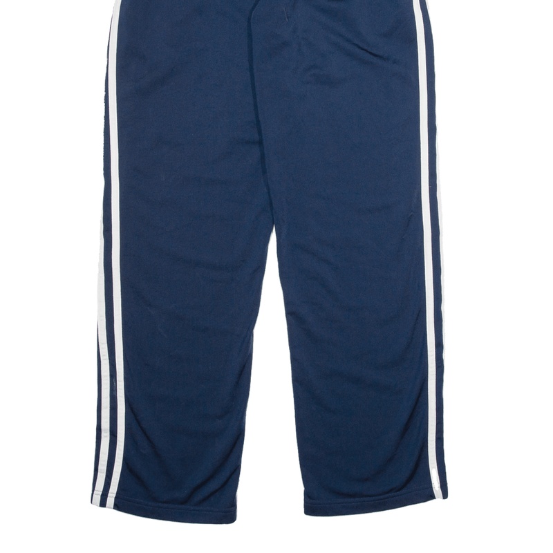 ADIDAS Boys Track Pants Blue Straight L W24 L30