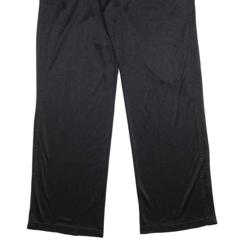 ADIDAS Womens Track Pants Black Straight UK 18 W32 L31