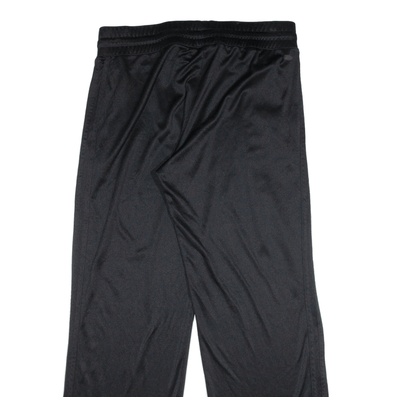 ADIDAS Womens Track Pants Black Straight UK 18 W32 L31