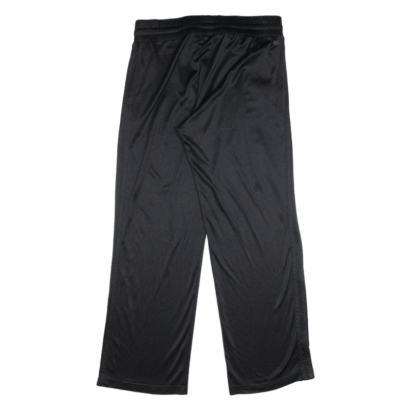ADIDAS Womens Track Pants Black Straight UK 18 W32 L31