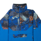 MAMMUT Sport Mens Jacket Blue Crazy Pattern L