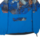MAMMUT Sport Mens Jacket Blue Crazy Pattern L