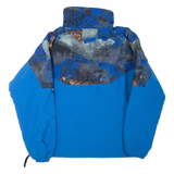 MAMMUT Sport Mens Jacket Blue Crazy Pattern L