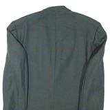 Mens Blazer Jacket Green Check L