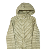 BOGNER Womens Puffer Jacket Green Hooded M