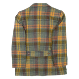 Womens Blazer Jacket Green Check S