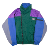 Mens Jacket Green Colourblock L