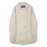ARMANI JEANS Womens Trench Jacket Beige UK 8