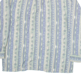 CASUALAND Mens Shirt Blue Striped Long Sleeve L