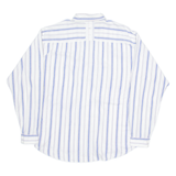 LERROS Mens Shirt White Striped Long Sleeve M