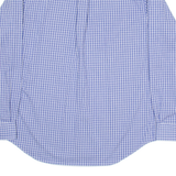 NAUTICA Mens Shirt Blue Check Long Sleeve L