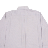 TOMMY HILFIGER Mens Shirt Grey Check Long Sleeve 2XL