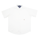 TOMMY HILFIGER Mens Plain Shirt White XL