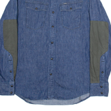 G-STAR Slim Fit Mens Denim Shirt Blue Long Sleeve M