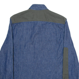 G-STAR Slim Fit Mens Denim Shirt Blue Long Sleeve M