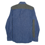 G-STAR Slim Fit Mens Denim Shirt Blue Long Sleeve M