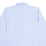 HARD ROCK CAFE Beijing Mens Plain Shirt Blue Long Sleeve L