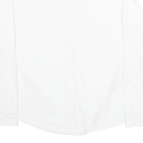 LEVI'S Womens Plain Shirt White Long Sleeve S