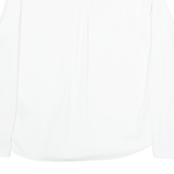 LEVI'S Womens Plain Shirt White Long Sleeve S