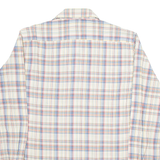 RESISTO Mens Shirt Beige Check Long Sleeve M