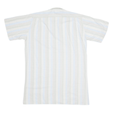 SAN MARCO Mens Shirt Grey Striped M