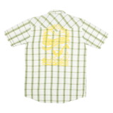 TEDDY'S Mens Shirt Cream Check XL