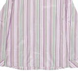 SOMMERMANN Womens Shirt Purple Striped Long Sleeve XL