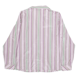 SOMMERMANN Womens Shirt Purple Striped Long Sleeve XL