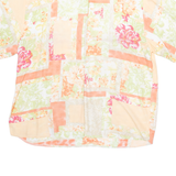 Womens Shirt Green Viscose Floral M